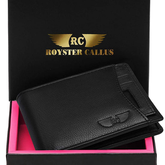 Royster Callus Black Men's Wallet - WILDHORN