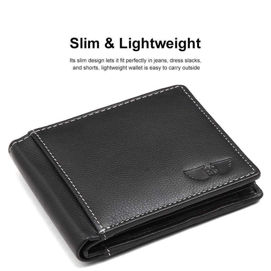 Royster Callus Black Men's Wallet - WILDHORN