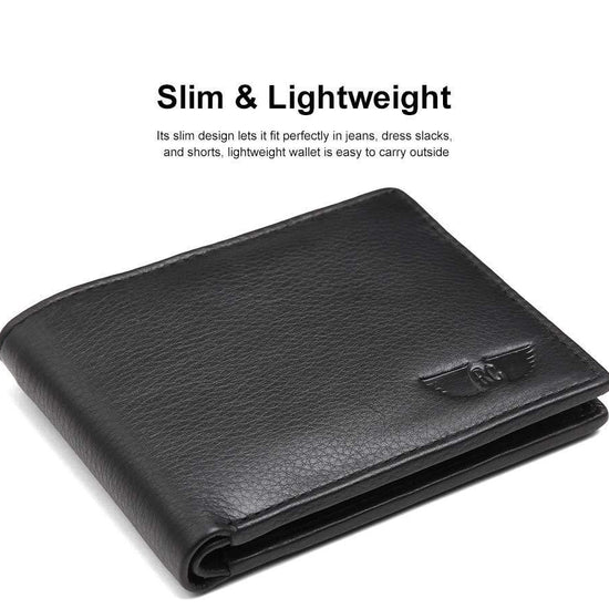 Royster Callus Black Men's Wallet - WILDHORN