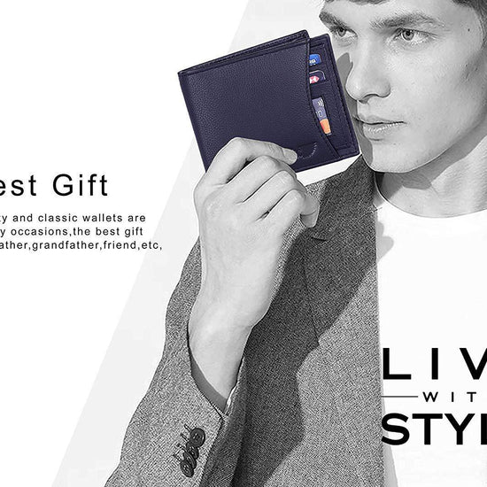 Royster Callus Blue Men's Wallet - WILDHORN