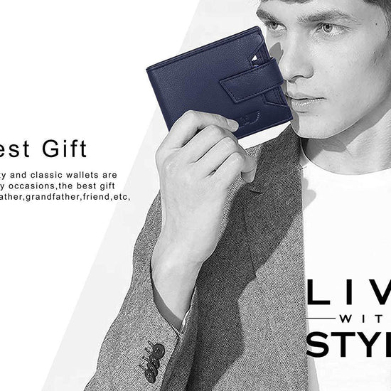 Royster Callus Blue Men's Wallet - WILDHORN