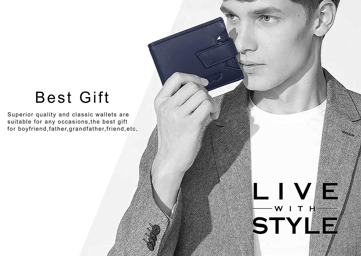 Royster Callus Blue Men's Wallet - WILDHORN