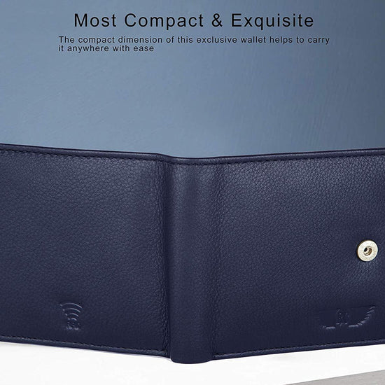 Royster Callus Blue Men's Wallet - WILDHORN