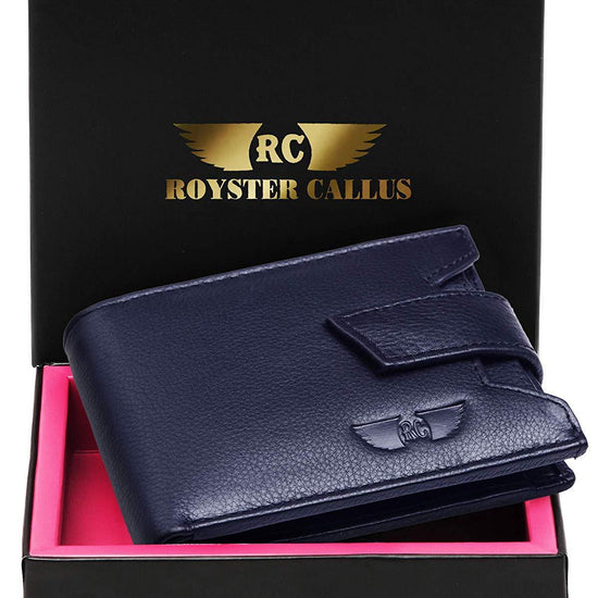 Royster Callus Blue Men's Wallet - WILDHORN