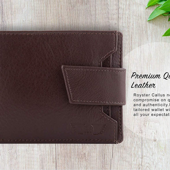Royster Callus Brown Men's Wallet - WILDHORN