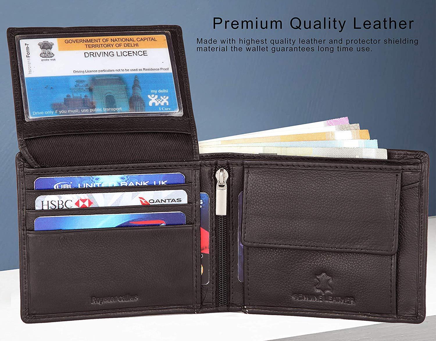 Royster Callus Brown Men's Wallet - WILDHORN