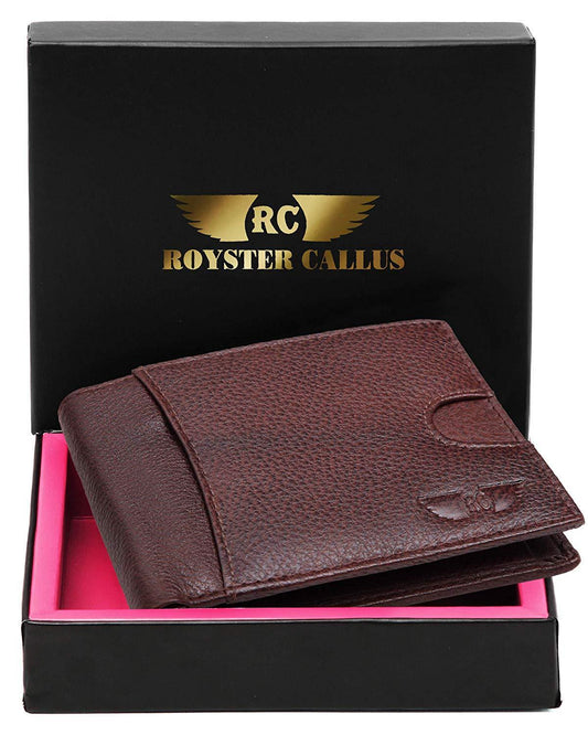 Royster Callus Maroon Men's Wallet - WILDHORN