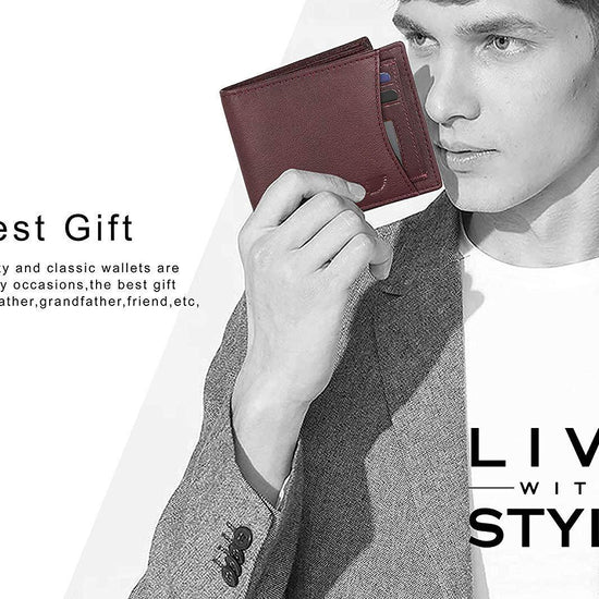 Royster Callus Maroon Men's Wallet - WILDHORN