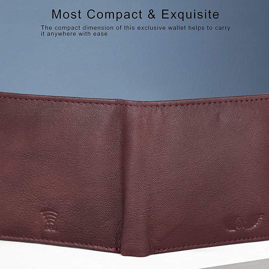 Royster Callus Maroon Men's Wallet - WILDHORN