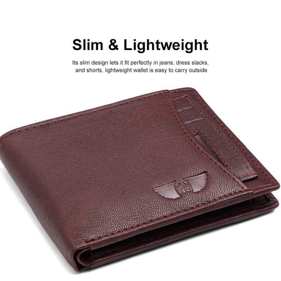 Royster Callus Maroon Men's Wallet - WILDHORN