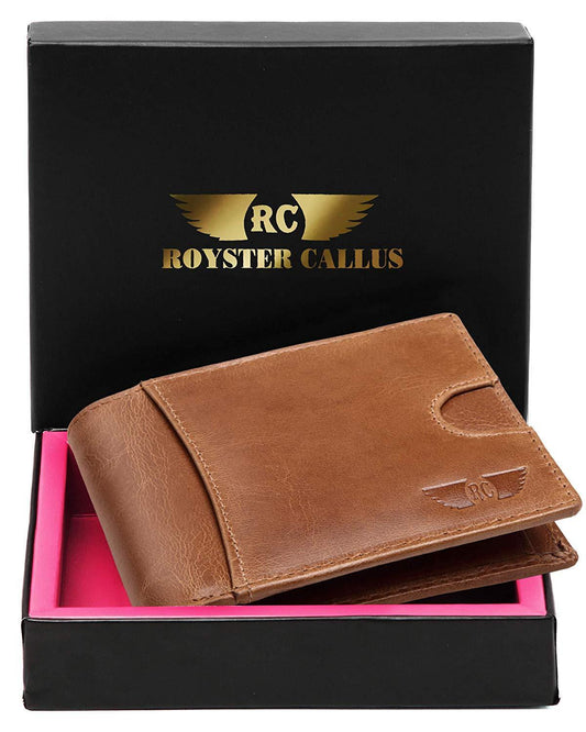 Royster Callus Tan Men's Wallet - WILDHORN