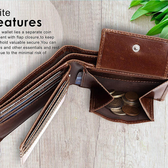 Royster Callus Tan Men's Wallet - WILDHORN