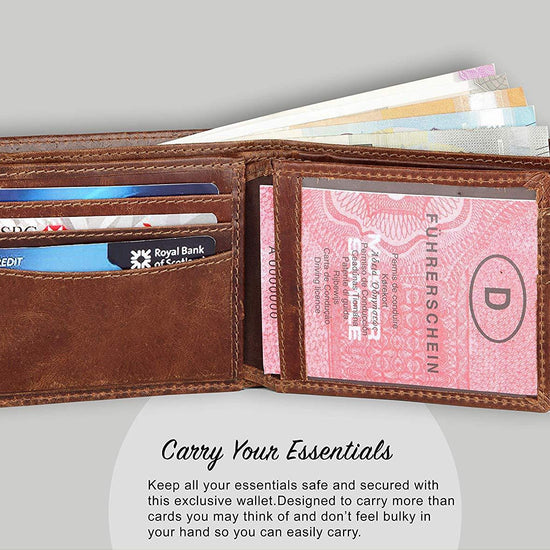 Royster Callus Tan Men's Wallet - WILDHORN