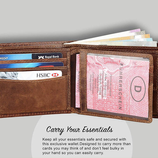 Royster Callus Tan Men's Wallet - WILDHORN