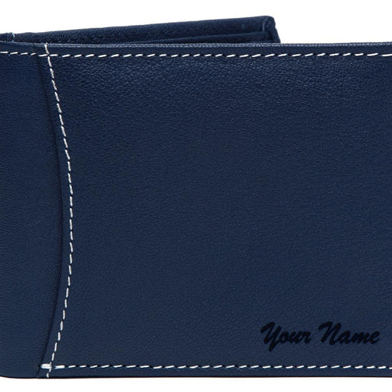 WildHorn® RFID Protected Custom Engraved Personalized High Quality Mens Leather Wallet for Gifting - WILDHORN