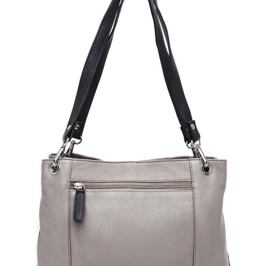 WILDHORN Full Grain Top Handle Satchel Tote Handbags For Girls & Women I Modern & Stylish Leather Shoulder Bag with zipper Closure I Ideal for Travelling, Parties, Weddings & Gifts - WILDHORN