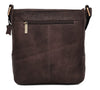WILDHORN Leather Sling Messenger Bag for Men. DIMENTION : L-8 inch W-3 inch H-9 inch - WILDHORN