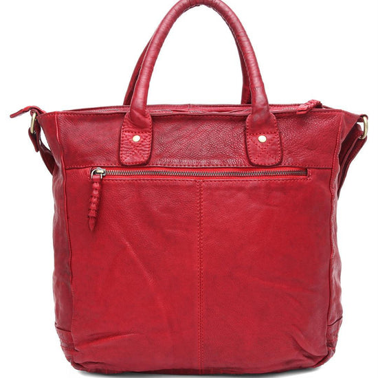 WILDHORN Leather Top Handle Satchel Tote Handbags For Girls & Women I Modern & Stylish Leather Shoulder Bag with zipper Closure I Ideal for Travelling, Parties, Weddings & Gifts - WILDHORN