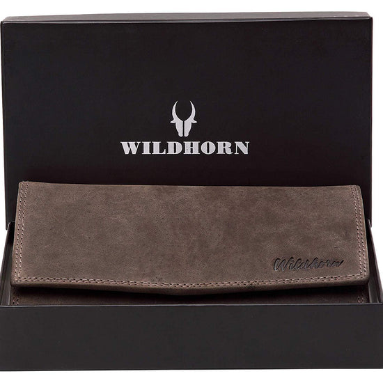 WildHorn Mia RFID PROTECTED Genuine Leather Wallet for Women stylish|Purse for Women/Girls - WILDHORN