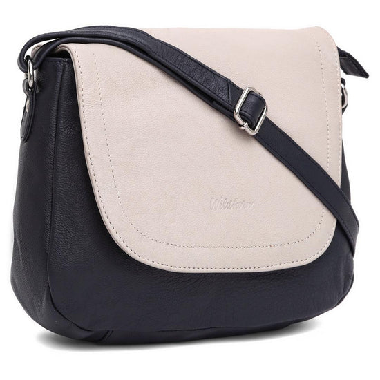 WILDHORN Modern & Stylish Cross-Body Leather Bag For Girls & Women I Leather Sling Bag I Handcrafted I Ultra Strong Stitching I- Ideal for Travelling, Parties, Weddings & Gifts - WILDHORN