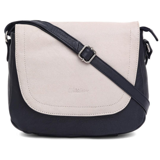 WILDHORN Modern & Stylish Cross-Body Leather Bag For Girls & Women I Leather Sling Bag I Handcrafted I Ultra Strong Stitching I- Ideal for Travelling, Parties, Weddings & Gifts - WILDHORN