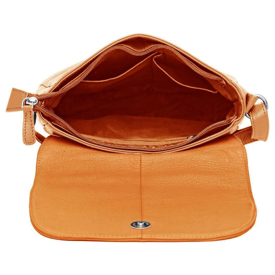WILDHORN Modern & Stylish Cross-Body Leather Bag For Girls & Women I Leather Sling Bag I Handcrafted I Ultra Strong Stitching I- Ideal for Travelling, Parties, Weddings & Gifts - WILDHORN