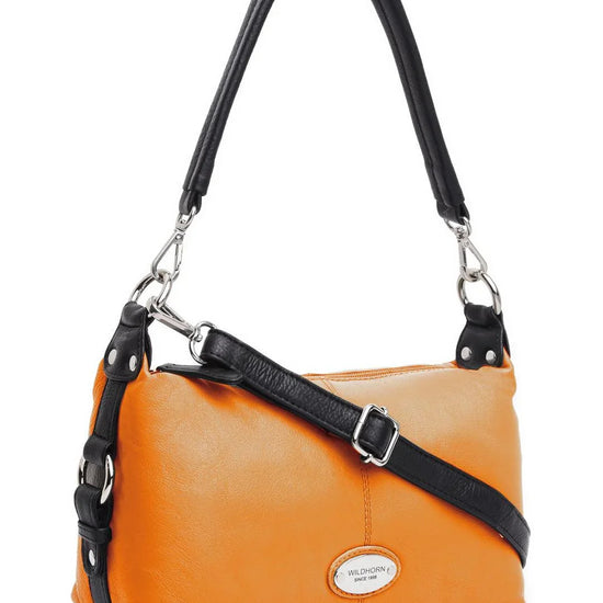 WILDHORN Modern & Stylish Cross-Body Leather Bag For Women I Top Handle Leather Sling Bag with Adjustable Strap I Handcrafted I Ideal for Travelling, Parties, Weddings & Gifts - WILDHORN