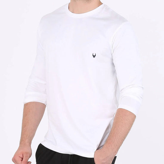 WILDHORN® 100% Cotton Regular Fit Full Sleeve T-Shirt for Men - WILDHORN