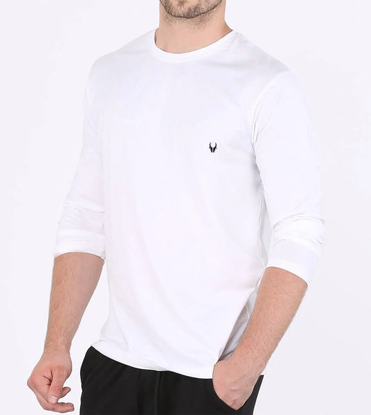 WILDHORN® 100% Cotton Regular Fit Full Sleeve T-Shirt for Men - WILDHORN