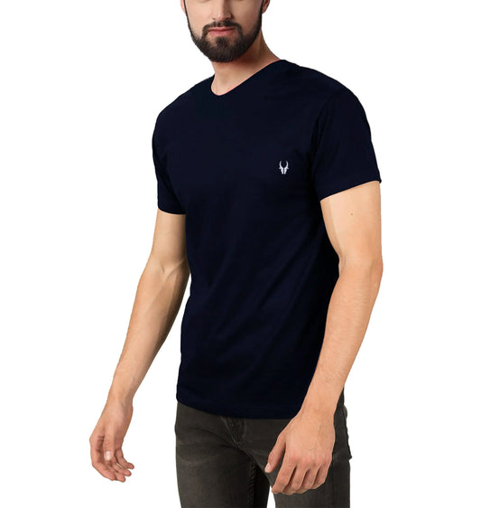 WILDHORN® 100% Cotton Regular Fit T-Shirt for Men - WILDHORN
