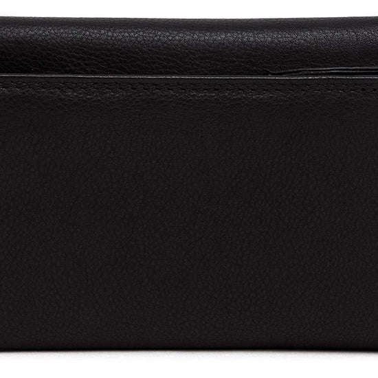 WildHorn® Black Genuine Leather Wallets for Women - WILDHORN