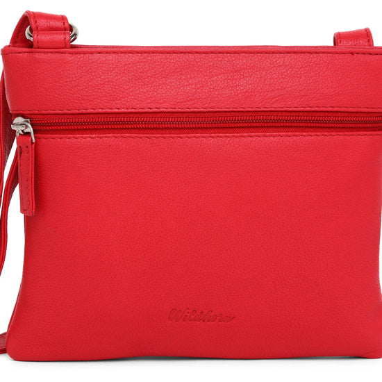 WILDHORN® Genuine Leather Ladies Sling Bag | Crossbody Bag with Adjustable Strap for Girls & Women - WILDHORN