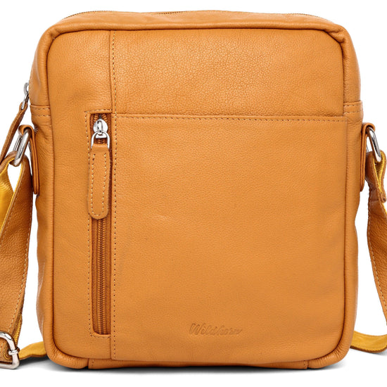 WILDHORN® Genuine Leather Ladies Sling Bag | Crossbody Bag|Shoulder Bag with Adjustable Strap for Girls & Women - WILDHORN