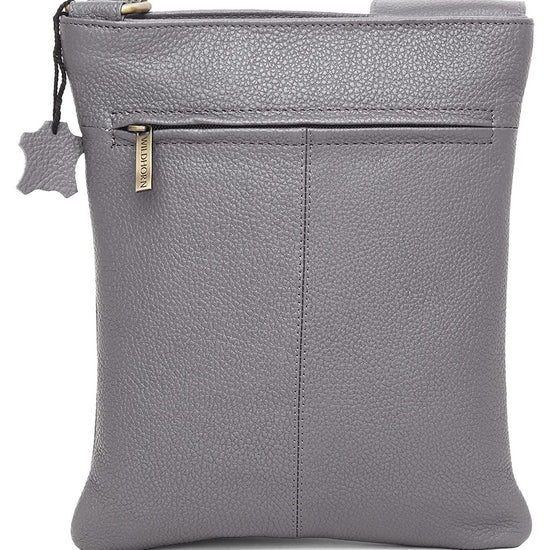 WILDHORN® Leather 8.5 inch Sling Messenger Bag for Men I Multipurpose Crossbody Bag I Travel Bag with Adjustable Strap I Utility Bag I DIMENSION : L-8.5 inch W-0.5 inch H-10.3 inch (Tan Nappa) - WILDHORN