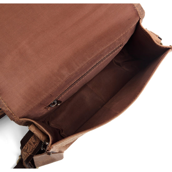 WILDHORN® Leather Crossbody Bag for Women- Small Vintage Crossover Fashion Purse Long Over the Shoulder Sling For Everyday - WILDHORN
