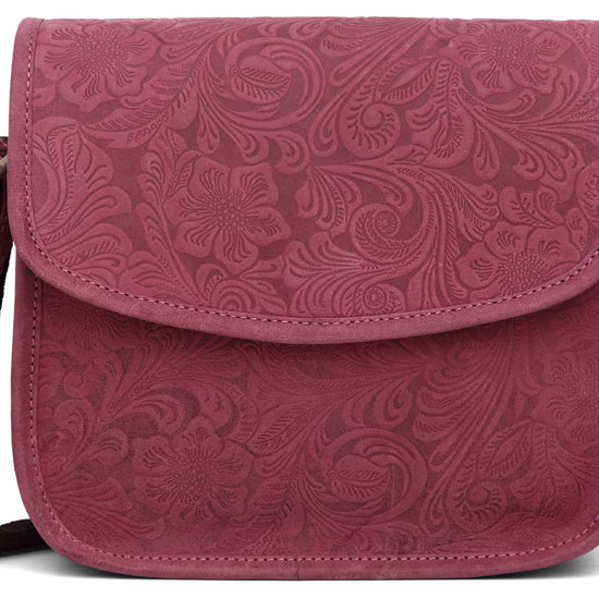 WILDHORN® Leather Crossbody Bag for Women- Small Vintage Crossover Fashion Purse Long Over the Shoulder Sling For Everyday - WILDHORN