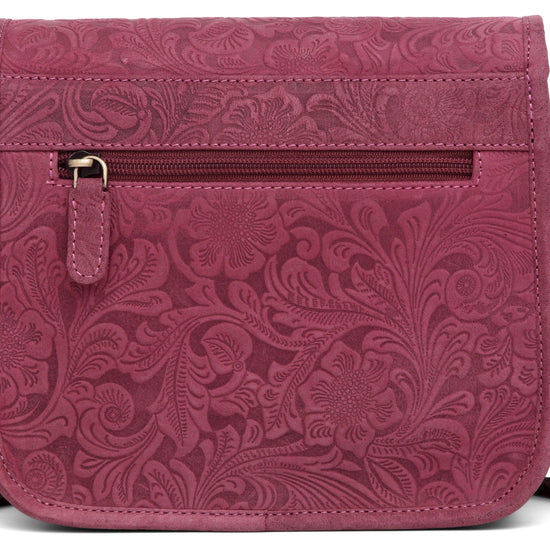 WILDHORN® Leather Crossbody Bag for Women- Small Vintage Crossover Fashion Purse Long Over the Shoulder Sling For Everyday - WILDHORN
