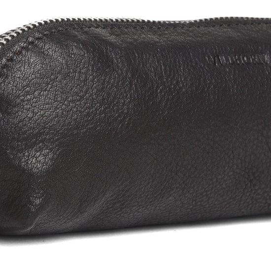 WILDHORN®Leather Stationery Stylish Simple Pencil Bag Durable Compact Zipper Pencil Utility Case Pouch - WILDHORN