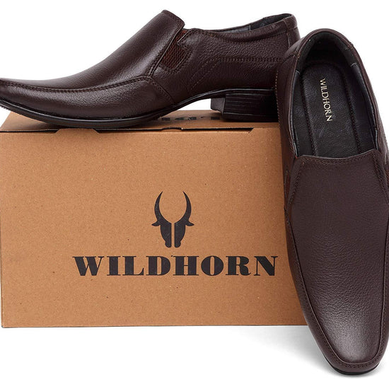 WildHorn® Men's Leather Formal Shoes - WILDHORN