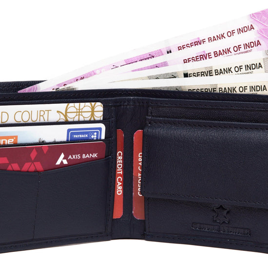 WildHorn® RFID Protected Custom Engraved Personalized High Quality Mens Leather Gift Combo - WILDHORN