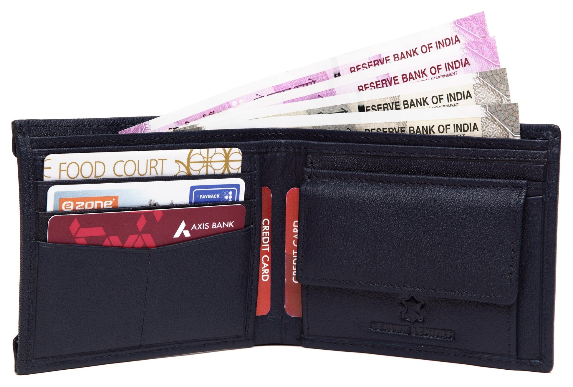 WildHorn® RFID Protected Custom Engraved Personalized High Quality Mens Leather Gift Combo - WILDHORN