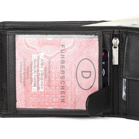 WildHorn® RFID Protected Custom Engraved Personalized High Quality Mens Leather Wallet for Gifting - WILDHORN