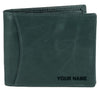 WildHorn® RFID Protected Custom Engraved Personalized High Quality Mens Leather Wallet for Gifting - WILDHORN