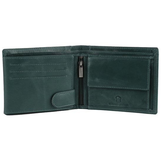 WildHorn® RFID Protected Custom Engraved Personalized High Quality Mens Leather Wallet for Gifting - WILDHORN