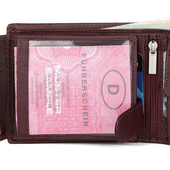 WildHorn® RFID Protected Custom Engraved Personalized High Quality Mens Leather Wallet for Gifting - WILDHORN