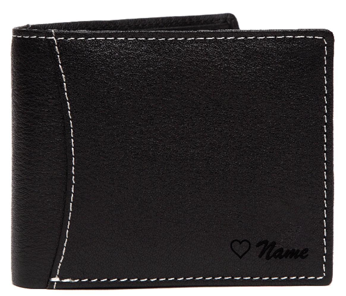 WildHorn® RFID Protected Custom Engraved Personalized High Quality Mens Leather Wallet for Gifting - WILDHORN
