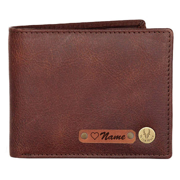 WILDHORN® RFID Protected Customizable Wallet for Gifting | Engrave with Your Name,Company Name or Initials - WILDHORN