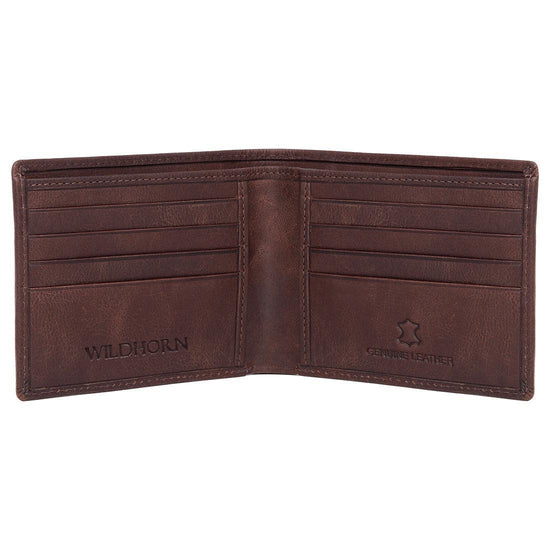 WILDHORN® RFID Protected Customizable Wallet for Gifting | Engrave with Your Name,Company Name or Initials - WILDHORN