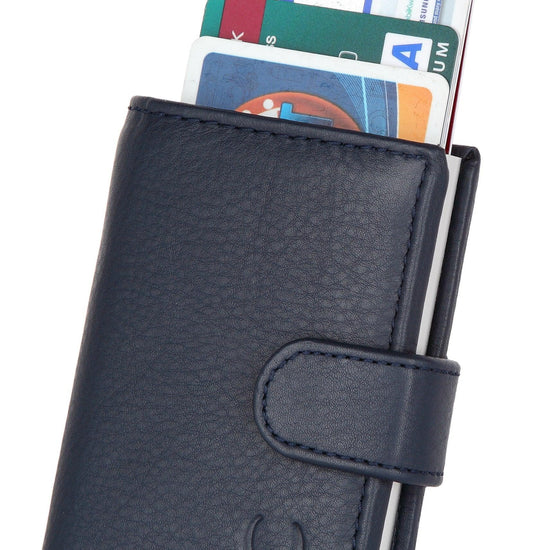 WildHorn® RFID Protected Unisex Genuine Leather Card Holder - WILDHORN