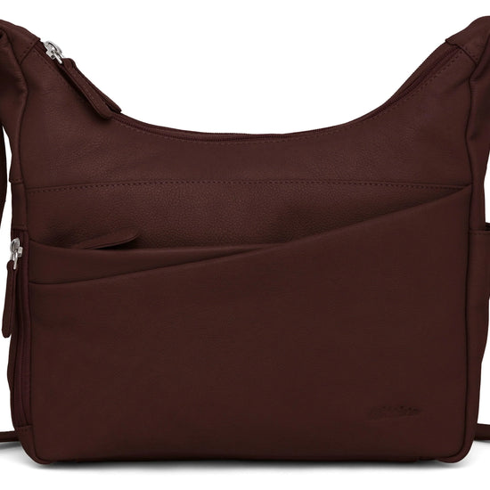 WILDHORN® Upper Grain Genuine Leather Ladies Shoulder bag | Cross-body Bag | Hand Bag with Adjustable Strap for Girls & Women. - WILDHORN